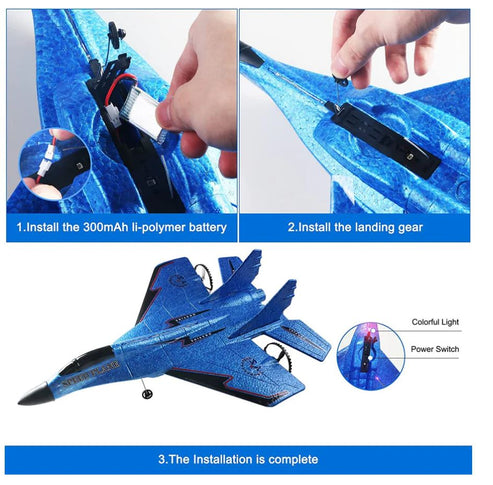 Airplane with remote Controlled Flying Toy